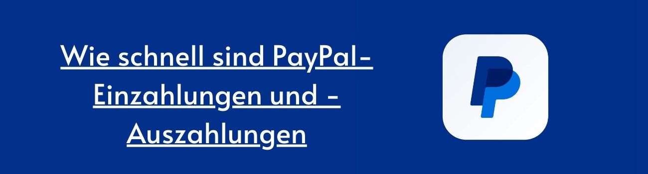 Wie schnell sind PayPal-Einzahlungen und -Auszahlungen